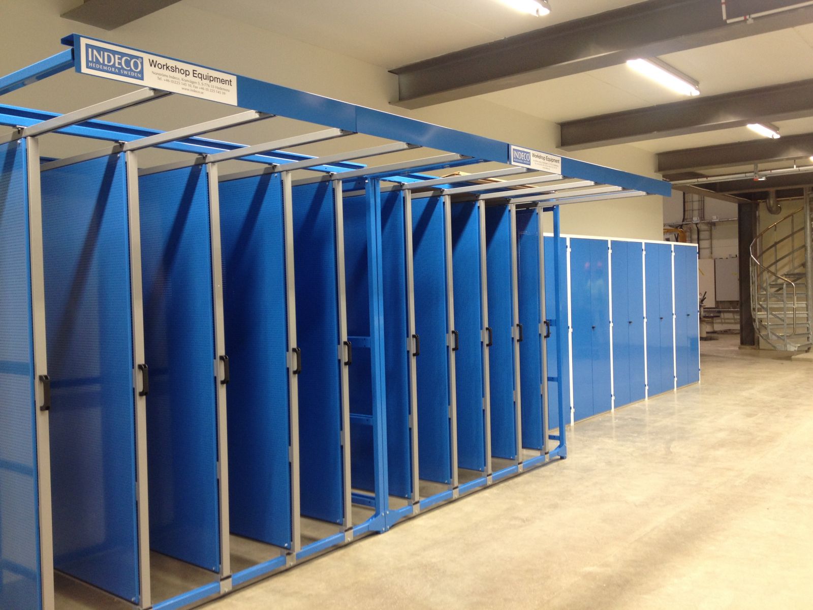 workshop furnishings from Indeco